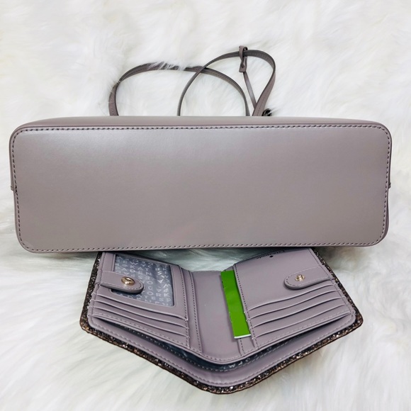 2PCS Kate Spade Seton Drive Karla Tote Wallet Set - Picture 5 of 8